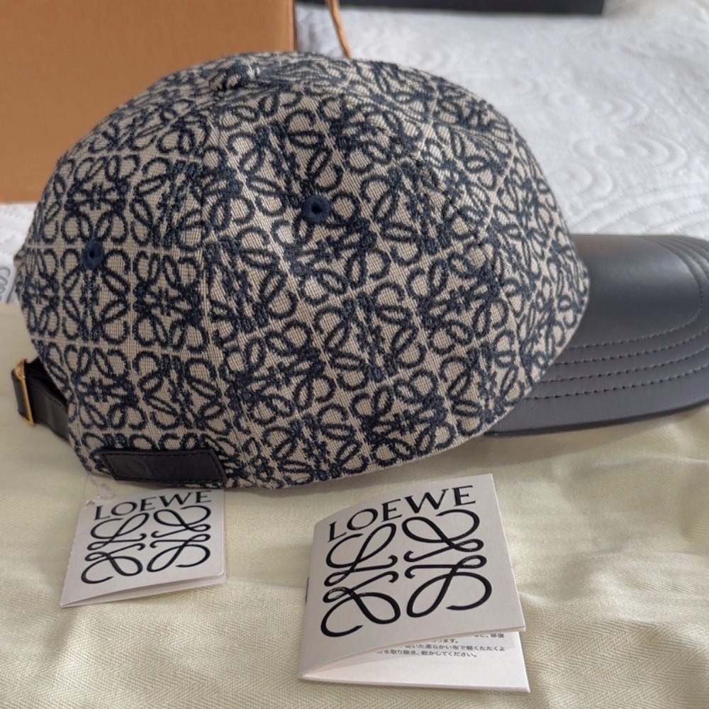 LOEWE Anagram Jacquard Cap